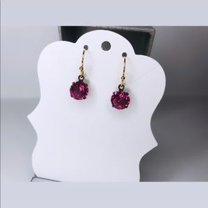 Vintage Rose pendant Earrings